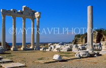 TURKEY, Side, ruins of the Temple of Apollo, TUR699JPL