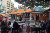 Taiwan, TAIPEI, Cisheng Temple, and food court in temple courtyard, TAW1362JPL