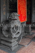 Taiwan, TAIPEI, Cisheng Temple, stone carved lion, TAW1372JPL