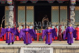 Taiwan, TAIPEI, Confucius Temple, and ancient ritual ceremony being performed, TAW1101JPL