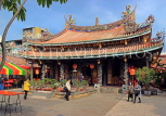 Taiwan, TAIPEI, Dalongdong Baoan Temple, main building and courtyard, TAW1130JPL