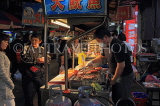 Taiwan, TAIPEI, Huaxi Street Night Market, food stalls, TAW519JPL