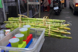 Taiwan, TAIPEI, Huaxi Street Night Market, sugar cane drinks stall, TAW516JPL