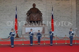 Taiwan, TAIPEI, Liberty Square, Chiang Kai-shek Memorial Hall, changing of the guard, TAW835JPL