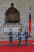 Taiwan, TAIPEI, Liberty Square, Chiang Kai-shek Memorial Hall, changing of the guard, TAW839JPL