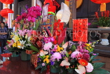 Taiwan, TAIPEI, Lungshan Temple, floral offerings, TAW655JPL