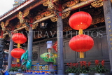 Taiwan, TAIPEI, Lungshan Temple, large lantern decorations, TAW701JPL