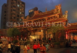 Taiwan, TAIPEI, Lungshan Temple, night view, TAW627JPL