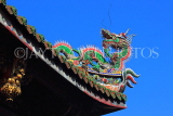 Taiwan, TAIPEI, Lungshan Temple, rooftop carvings, TAW677JPL