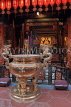 Taiwan, TAIPEI, Songshan Ciyou Temple, main hall, incense burner censer, TAW1020JPL