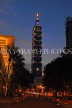 Taiwan, TAIPEI, Taipei 101 building, night view, TAW456JPL