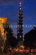 Taiwan, TAIPEI, Taipei 101 building, night view, TAW458JPL