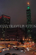 Taiwan, TAIPEI, Xinyi Road, Taipei 101 building, night view, TAW1278JPL