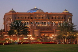 UAE, ABU DHABI, Emirates Palace Hotel, UAE607JPL