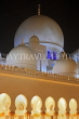 UAE, ABU DHABI, Sheik Zayed Mosque, night view, UAE671JPL