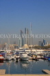 UAE, ABU DHABI, skyline and marina, UAE680JPL