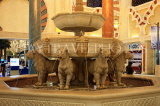 UAE, DUBAI, Battuta Mall, fountain, UAE708JPL