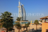UAE, DUBAI, Burj al Arab Hotel, and beach, UAE309JPL