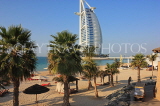 UAE, DUBAI, Burj al Arab Hotel, and beach, UAE310JPL