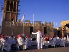 UAE, DUBAI, Dubai Heritage Village, Police Silver Band performing, DUB167JPL