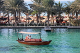 UAE, DUBAI, Madinat Jumeirah, coast and beach, Abra water taxi, UAE370JPL