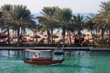 UAE, DUBAI, Madinat Jumeirah, coast and beach, Abra water taxi, UAE371JPL