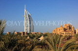 UAE, DUBAI, Madinat Jumeirah and Burj al Arab Hotel, UAE422JPL