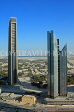 UAE, DUBAI, skyscrapers along Sheikh Zayed Road, UAE415JPL