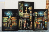 UAE, DUBAI, souvenir paintings for sale, UAE667JPL