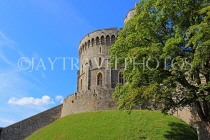 UK, Berkshire, Windsor, WINDSOR CASTLE, The Round Tower, UK34246JPL