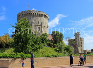 UK, Berkshire, Windsor, WINDSOR CASTLE, The Round Tower, UK34249JPL