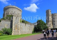 UK, Berkshire, Windsor, WINDSOR CASTLE, and The Round Tower, UK34216JPL