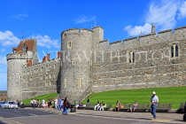 UK, Berkshire, Windsor, WINDSOR CASTLE, castle walls, UK34220JPL