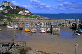 UK, Cornwall, NEWQUAY, harbour and fishng boats, UK5849JPL
