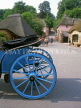 UK, Devon, COCKINGTON village (near Torquay), village and horse-drawn carriage, DEV353JPL