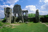 UK, Dorset, Corfe, CORFE CASTLE ruins, UK4218JPL