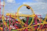 UK, Essex, Southend-On-Sea, Adventure Island, Rage roller coaster ride, UK6819JPL