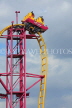 UK, Essex, Southend-On-Sea, Adventure Island, Rage roller coaster ride, UK6824JPL