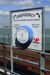 UK, Essex, Southend-On-Sea, Southend Pier, RNLI Lifeboat Station, help point, UK6900JPL