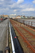 UK, Essex, Southend-On-Sea, Southend Pier, and rail track, UK6875JPL
