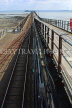 UK, Essex, Southend-On-Sea, Southend Pier, and rail track, UK6876JPL
