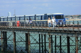 UK, Essex, Southend-On-Sea, Southend Pier, and train, UK6882JPL