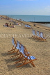 UK, Essex, Southend-On-Sea, coast and beach, deckchairs, UK6792JPL