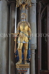 UK, Hampshire, WINCHESTER, Winchester Cathedral, Joan of Arc statue, KK8055JPL