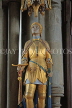 UK, Hampshire, WINCHESTER, Winchester Cathedral, Joan of Arc statue, UK8056JPL