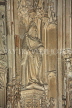 UK, Hampshire, WINCHESTER, Winchester Cathedral, The Quire, small Queen Victoria statue, UK8050JPL