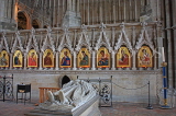 UK, Hampshire, WINCHESTER, Winchester Cathedral, The Retrochoir, icons by Sergei Fyodorov, UK8034JPL