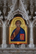UK, Hampshire, WINCHESTER, Winchester Cathedral, icons by Sergei Fyodorov, UK8027JPL