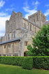 UK, Hampshire, WINCHESTER, Winchester Cathedral, view from Dean Garnier Garden, UK8016JPL