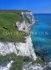 UK, Kent, DOVER, white cliffs at Langdon, DOV123JPL